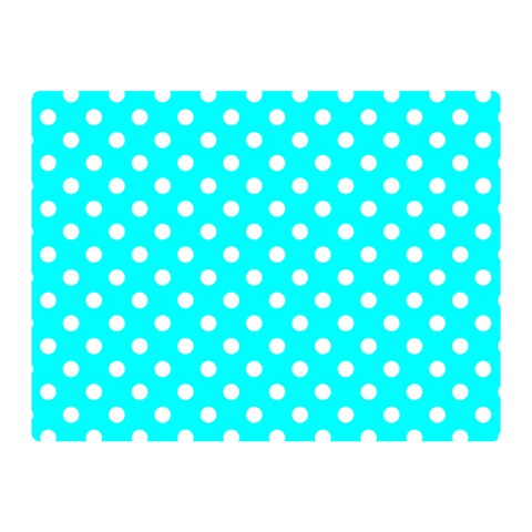 Polka Dots 35 x27  Blanket Front