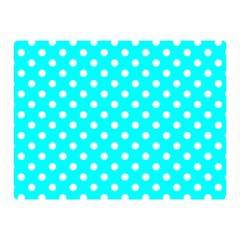 Polka Dots 35 x27  Blanket Front