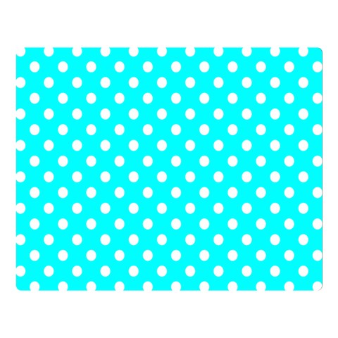 Polka Dots 80 x60  Blanket Front