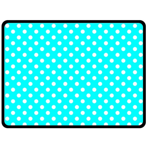 Polka Dots 80 x60  Blanket Front
