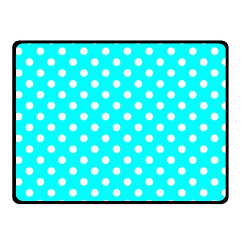 Polka Dots 50 x40  Blanket Front