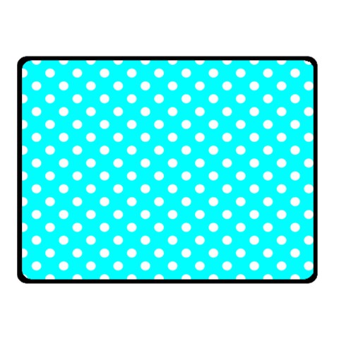 Polka Dots 45 x34  Blanket Front