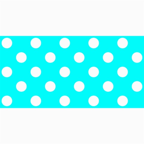 Polka Dots 8 x4  Photo Card - 2