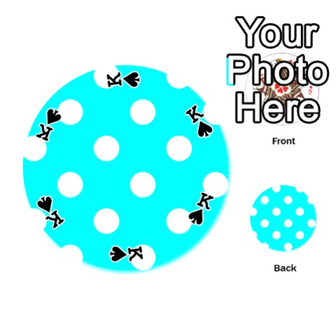 King Polka Dots Front - SpadeK