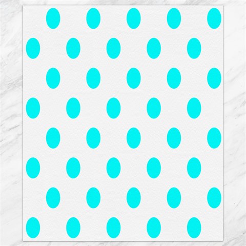 Polka Dots 8.15 x9.66  Canvas - 1