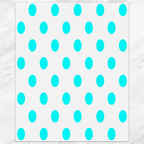 Polka Dots 10.95 x13.48  Canvas - 1