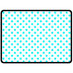 Polka Dots 80 x60  Blanket Back