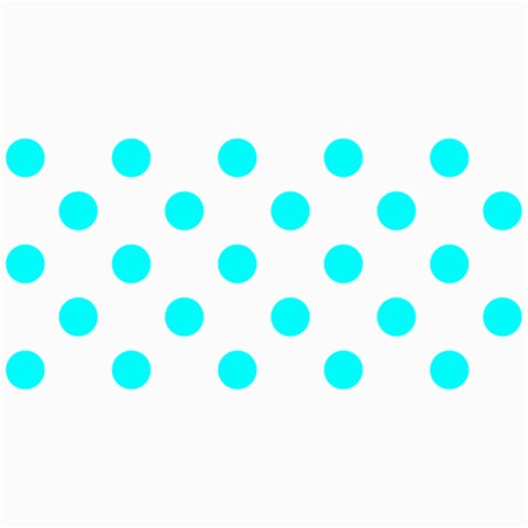 Polka Dots 8 x4  Photo Card - 1