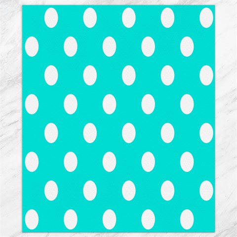 Polka Dots 8.15 x9.66  Canvas - 1