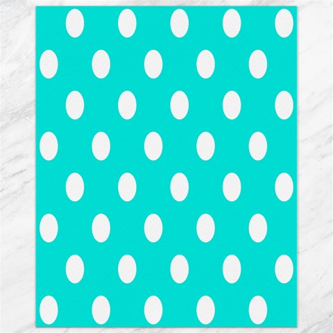 Polka Dots 10.95 x13.48  Canvas - 1