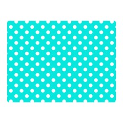 Polka Dots 35 x27  Blanket Front