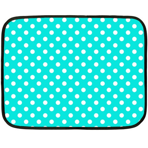 Polka Dots 35 x27  Blanket Front