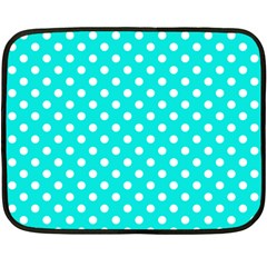 Polka Dots 35 x27  Blanket Back