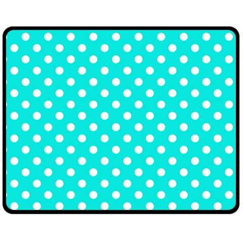 Polka Dots 60 x50  Blanket Front