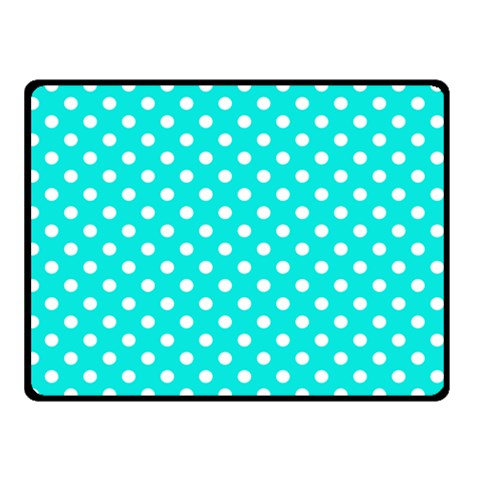Polka Dots 45 x34  Blanket Front