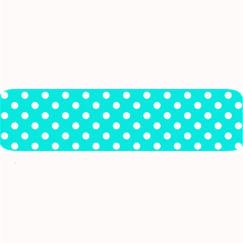 Polka Dots 32 x8.5  Bar Mat