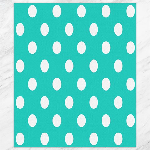Polka Dots 8.15 x9.66  Canvas - 1