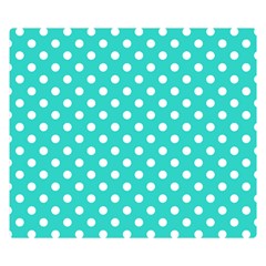 Polka Dots 50 x40  Blanket Back