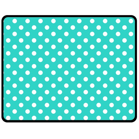 Polka Dots 60 x50  Blanket Front
