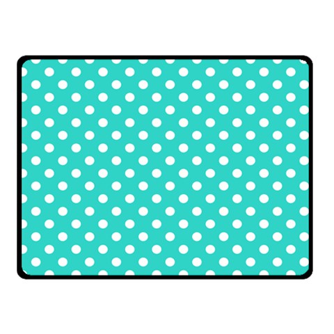 Polka Dots 45 x34  Blanket Front