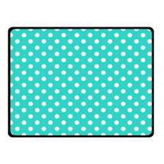 Polka Dots 45 x34  Blanket Back