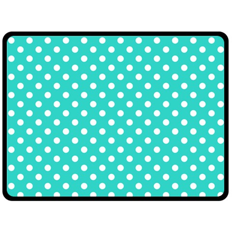 Polka Dots 80 x60  Blanket Front