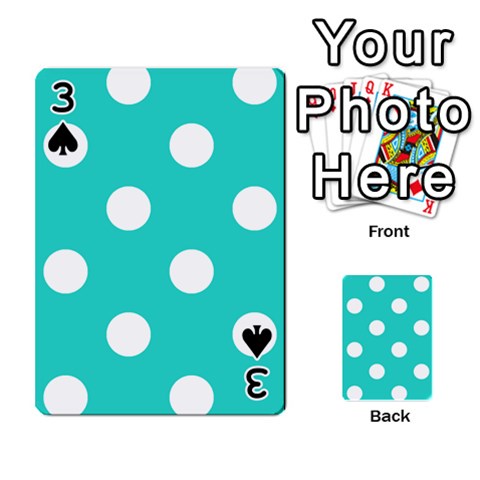 Polka Dots Front - Spade3