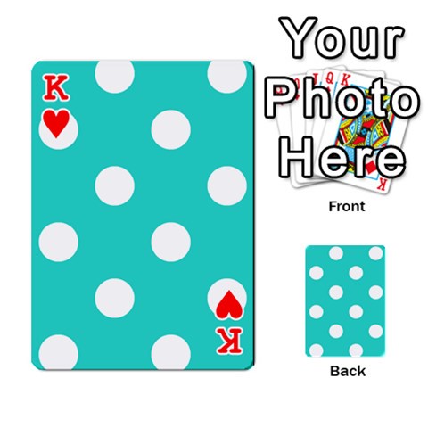 King Polka Dots Front - HeartK