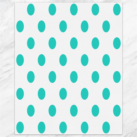Polka Dots 10.95 x13.48  Canvas - 1