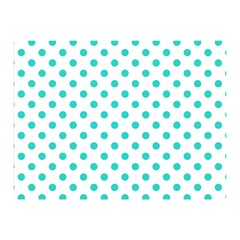 Polka Dots 35 x27  Blanket Back