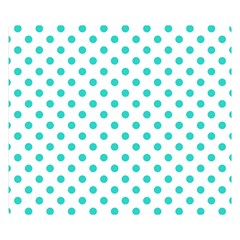 Polka Dots 50 x40  Blanket Back