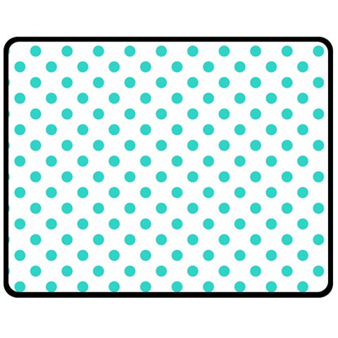 Polka Dots 60 x50  Blanket Front
