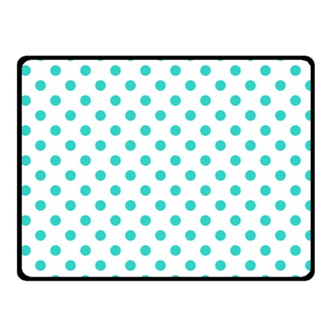 Polka Dots 50 x40  Blanket Front