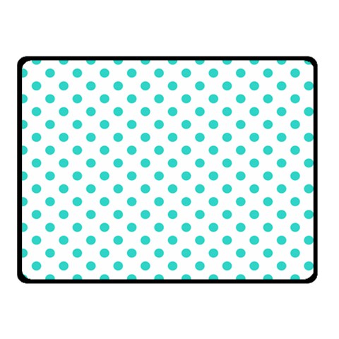 Polka Dots 45 x34  Blanket Front