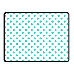 Polka Dots 45 x34  Blanket Back