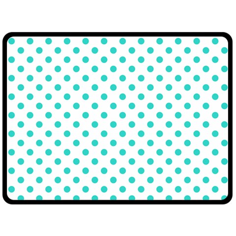 Polka Dots 80 x60  Blanket Front