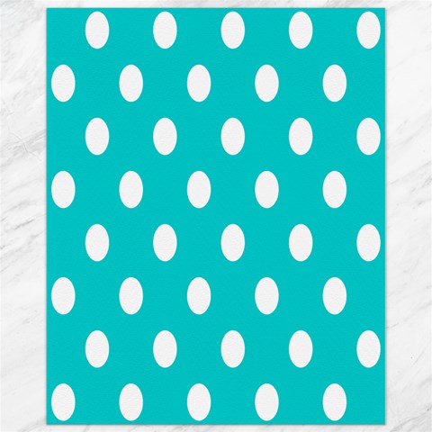 Polka Dots 10.95 x13.48  Canvas - 1