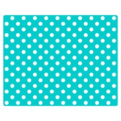 Polka Dots 60 x50  Blanket Back