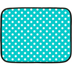 Polka Dots 35 x27  Blanket Back
