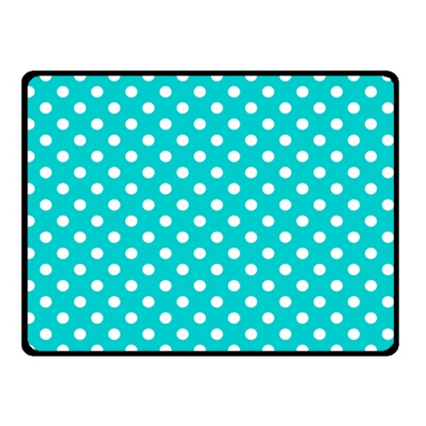 Polka Dots 45 x34  Blanket Front