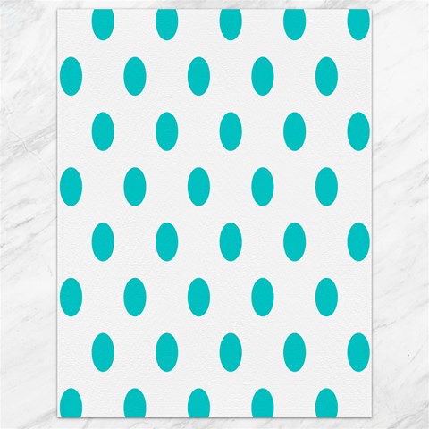 Polka Dots 17.8 x23.08  Canvas - 1