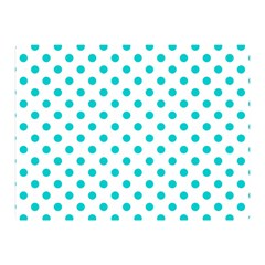 Polka Dots 35 x27  Blanket Front