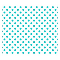 Polka Dots 50 x40  Blanket Back
