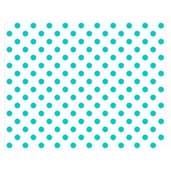 Polka Dots 60 x50  Blanket Back