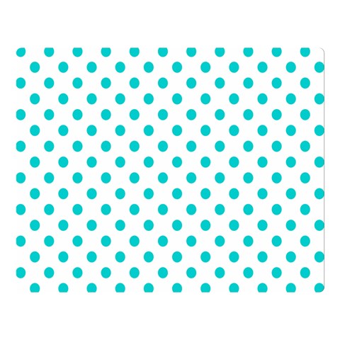 Polka Dots 80 x60  Blanket Front