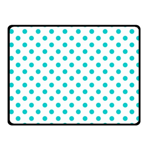 Polka Dots 50 x40  Blanket Front