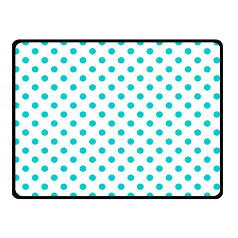 Polka Dots 45 x34  Blanket Front