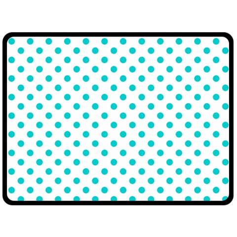 Polka Dots 80 x60  Blanket Back