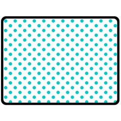 Polka Dots 80 x60  Blanket Back
