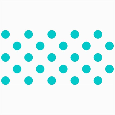 Polka Dots 8 x4  Photo Card - 1